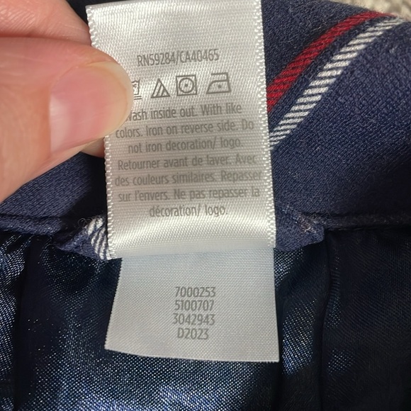 Gymboree Plaid Ponte Cape - Parisian Blue & Red  2 Piece Pant Set | 2T - Picture 6 of 12